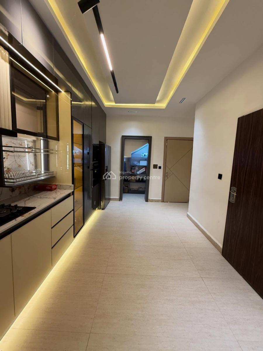 Contemporary 4 Bedroom Smartly Designed & Furnished Duplex,bq ,solar, Serene and Well Secured Neighborhood, Kado, Abuja, Terraced Duplex for Sale