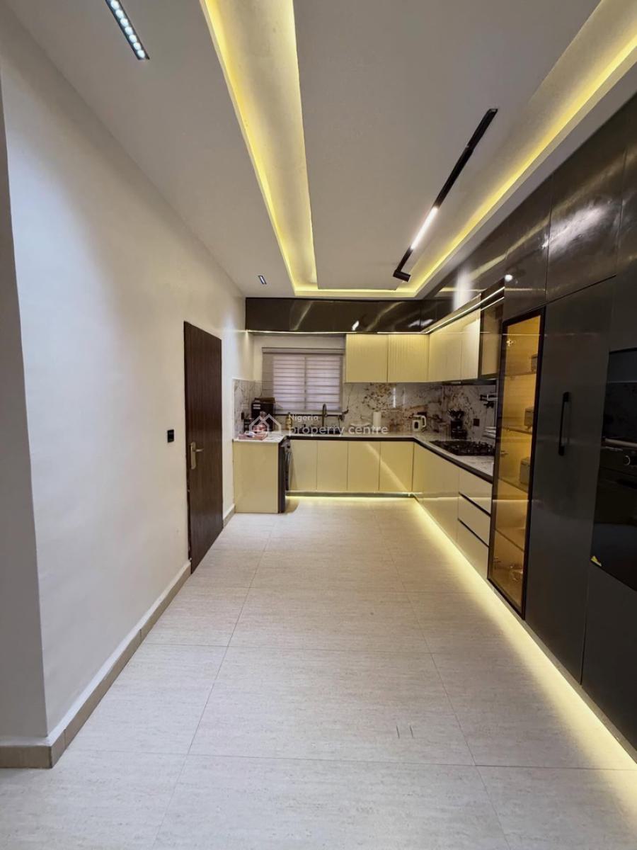 Contemporary 4 Bedroom Smartly Designed & Furnished Duplex,bq ,solar, Serene and Well Secured Neighborhood, Kado, Abuja, Terraced Duplex for Sale