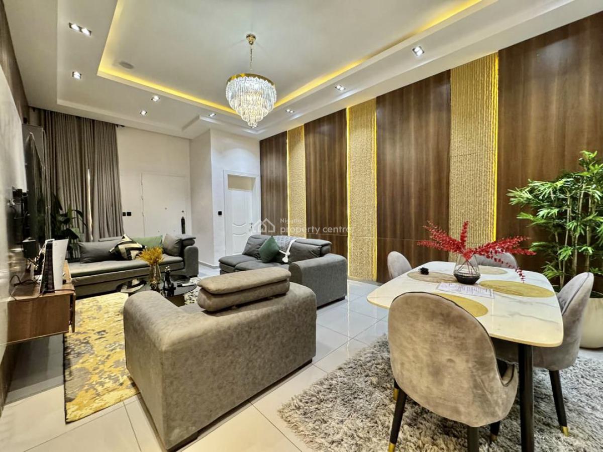 Waterfront Pentfloor 2 Bedroom Apartment with Gym and Pool, Lekki Phase 1, Lekki, Lagos, Flat / Apartment for Rent