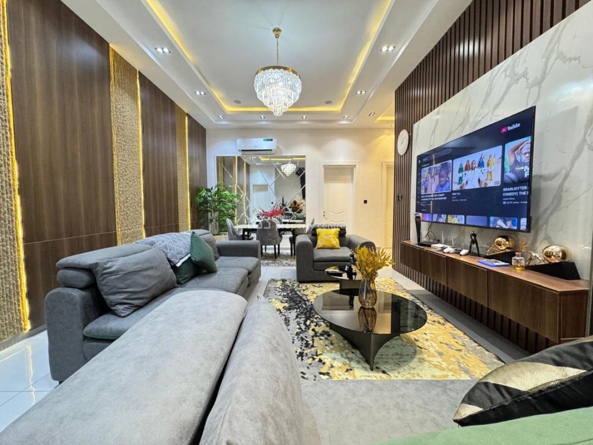 Waterfront Pentfloor 2 Bedroom Apartment with Gym and Pool, Lekki Phase 1, Lekki, Lagos, Flat / Apartment for Rent