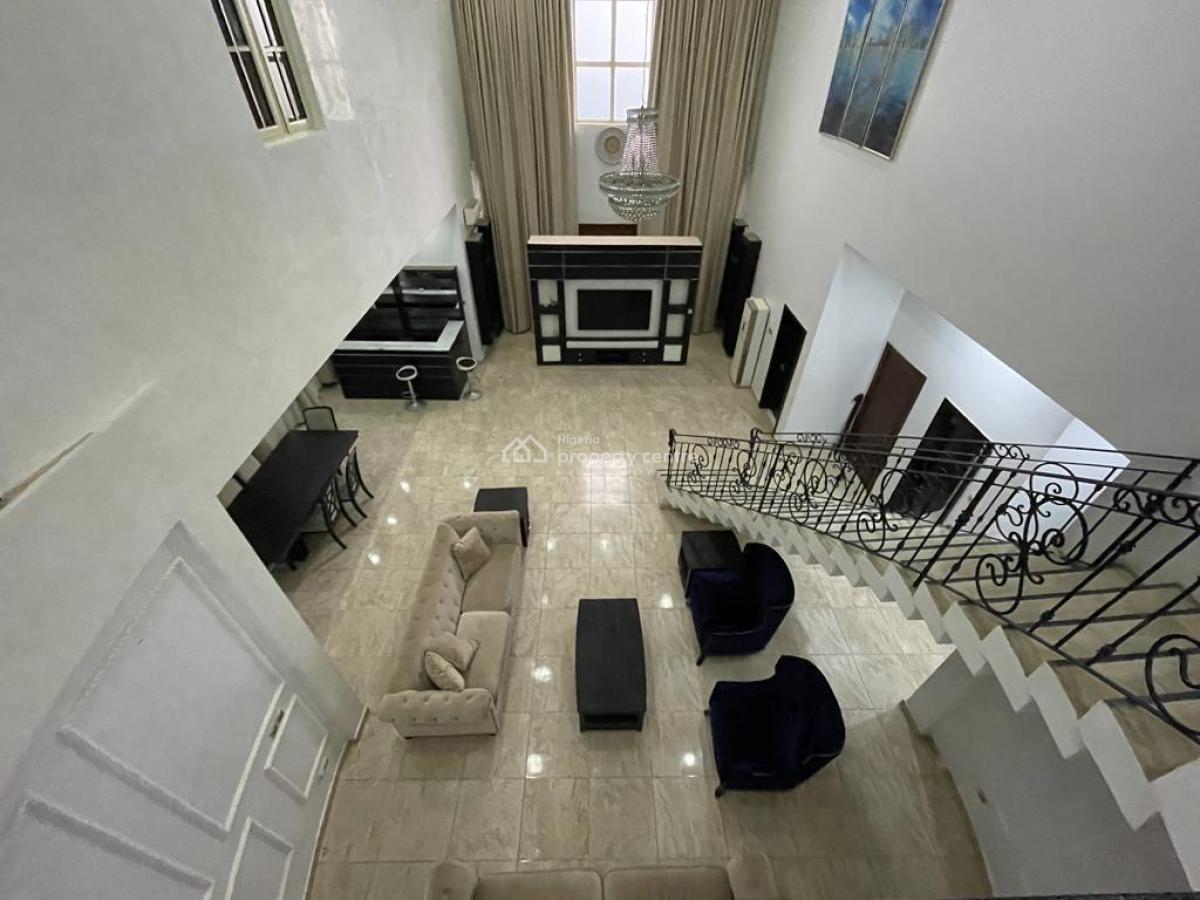 Furnished 5bedroom Fully Detached + Bq + Swimming Pool on 600sqm, Lakeview 2, Orchid, Lekki, Lagos, Semi-detached Duplex for Rent