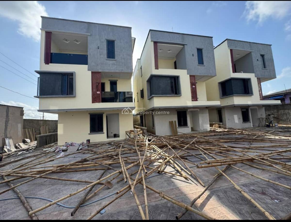 Newly Big 4  Bedroom Semi Detached Duplex + Amenities, Self Compound, Ogba, Ikeja, Lagos, Semi-detached Duplex for Sale