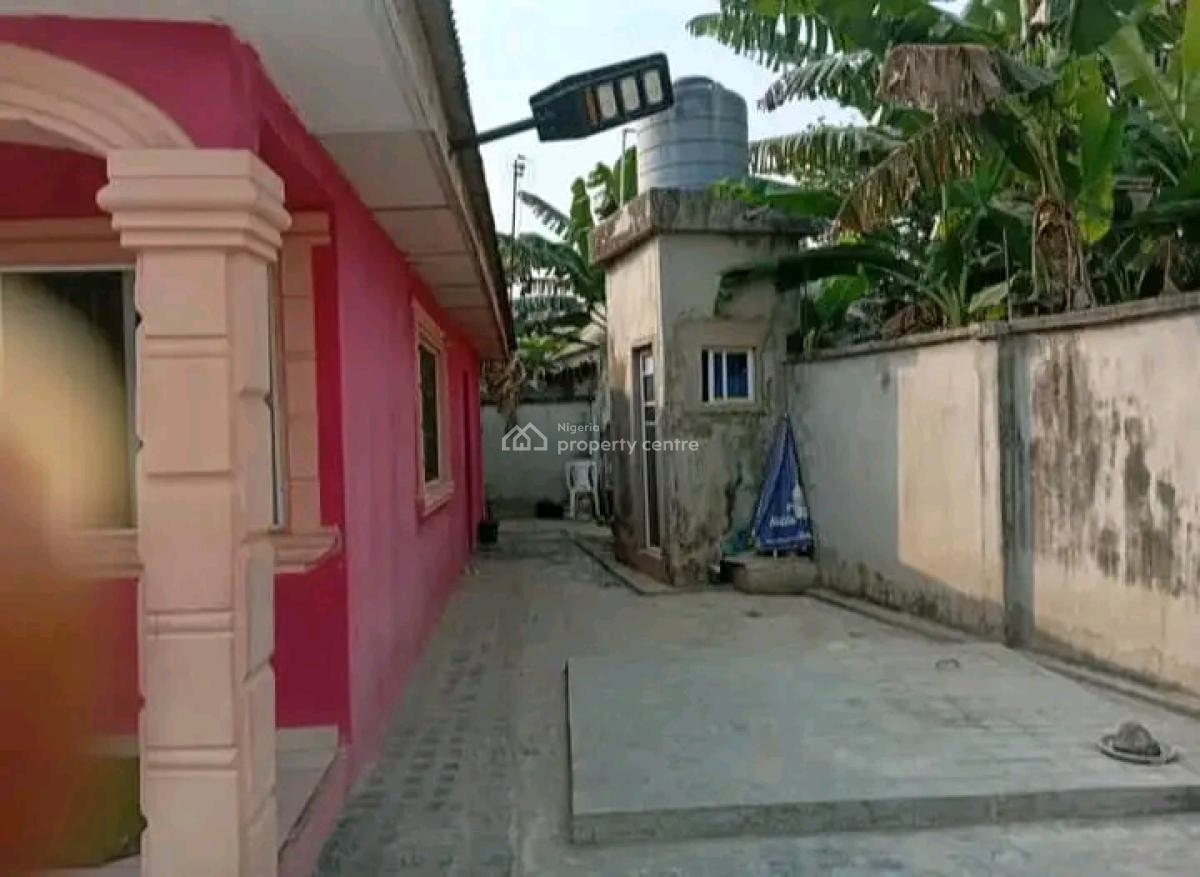 Fenced and Gated, Neatly Built 2 Bedroom Bungalow  on Half Plot, Ogunrun Phase 3 Estate, Mowe Ofada, Ogun, Detached Bungalow for Sale