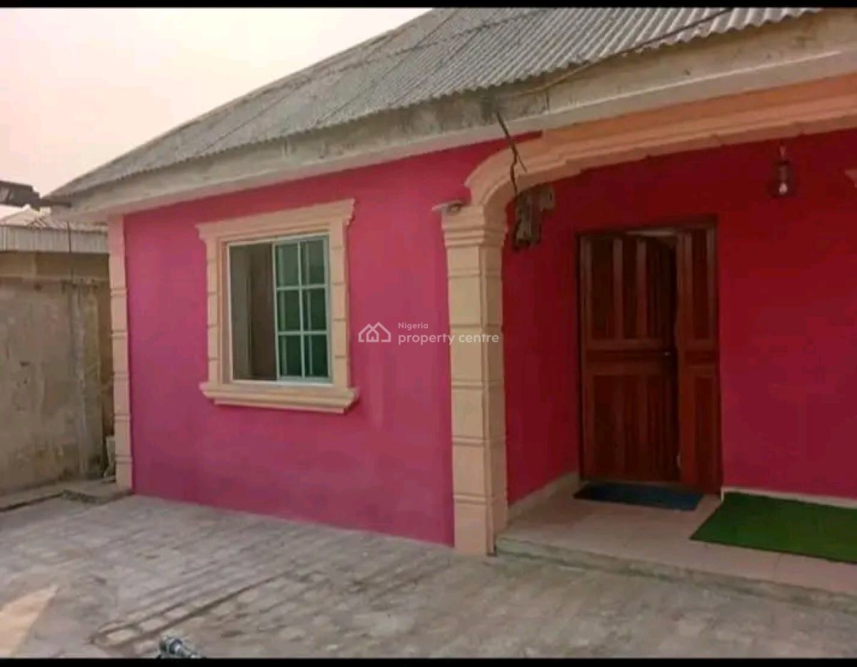 Fenced and Gated, Neatly Built 2 Bedroom Bungalow  on Half Plot, Ogunrun Phase 3 Estate, Mowe Ofada, Ogun, Detached Bungalow for Sale