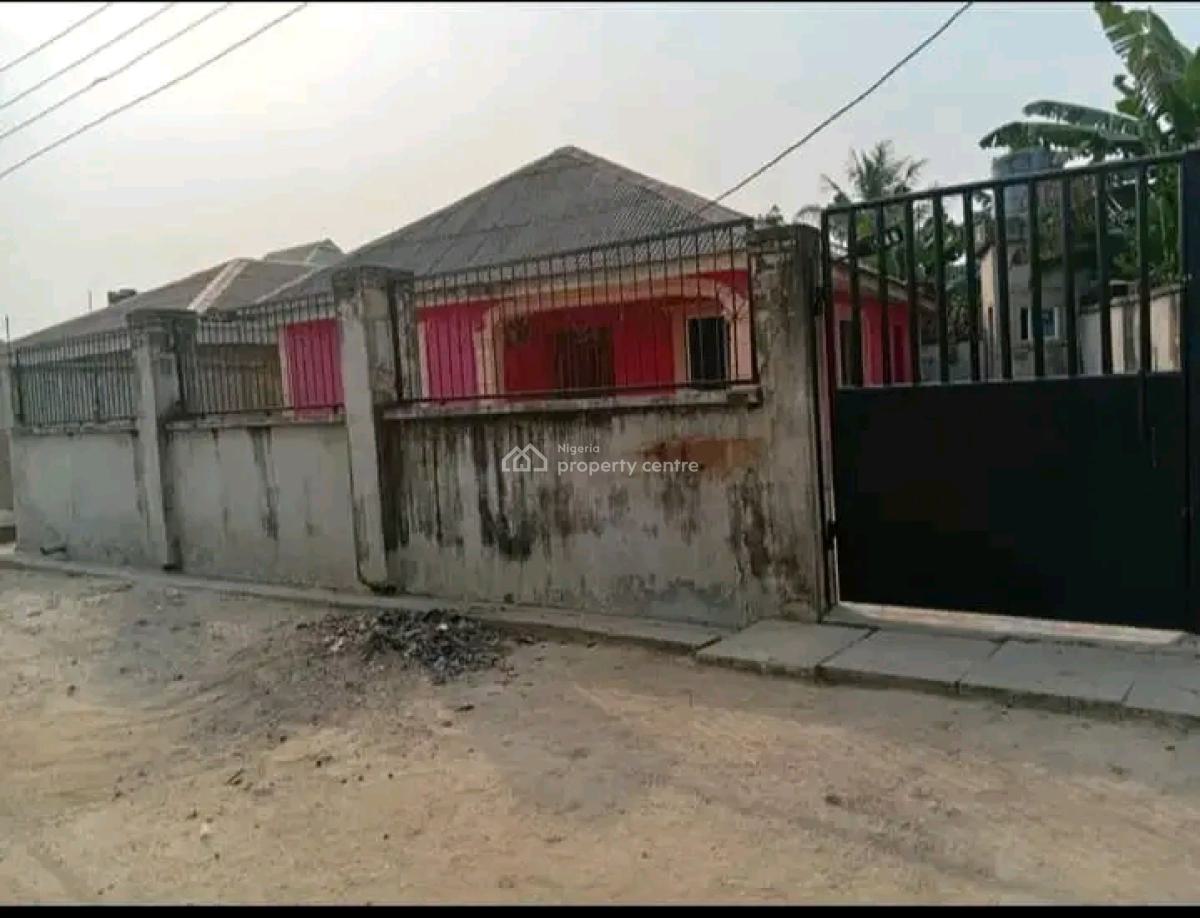 Fenced and Gated, Neatly Built 2 Bedroom Bungalow  on Half Plot, Ogunrun Phase 3 Estate, Mowe Ofada, Ogun, Detached Bungalow for Sale