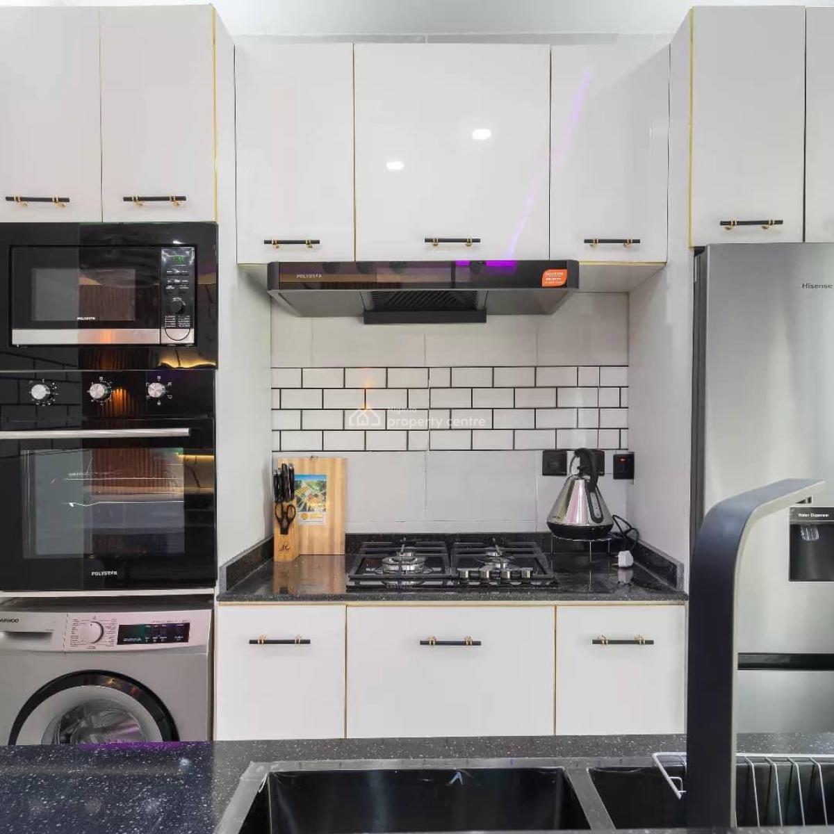 Water View 2bedroom Apartment, Nike Art Gallery Road, Lekki, Lagos, Flat / Apartment for Rent