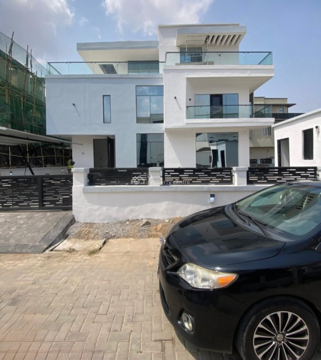 Newly Built and Spacious 5 Bedroom Detached, Osapa, Lekki, Lagos, House for Rent