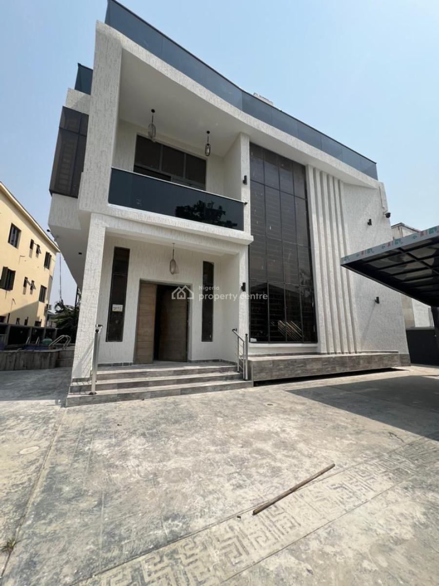 Massive 5bedroom Detached Home with Bq, Pool and Rooftop Terrace, Ajah, Lagos, Detached Duplex for Sale