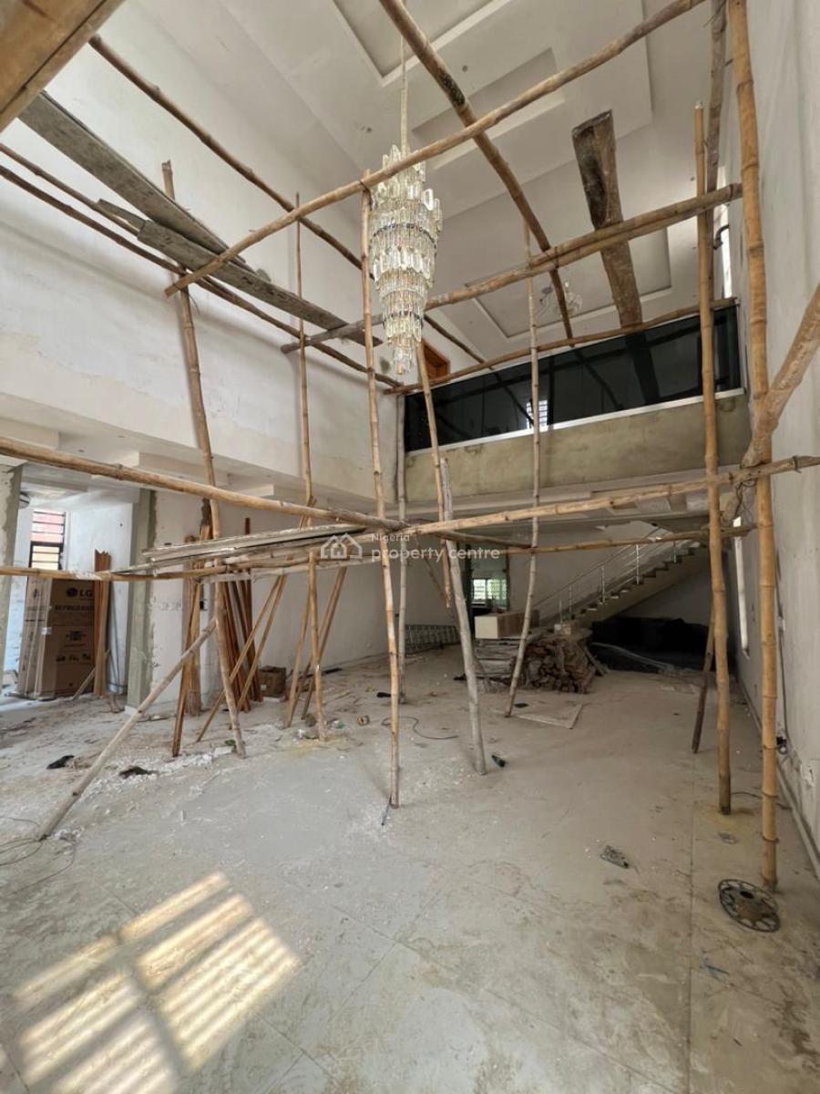 Massive 5bedroom Detached Home with Bq, Pool and Rooftop Terrace, Ajah, Lagos, Detached Duplex for Sale