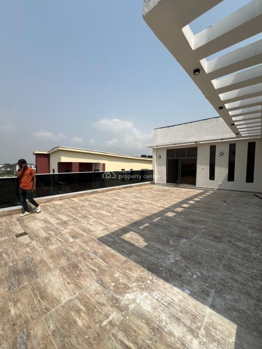 Massive 5bedroom Detached Home with Bq, Pool and Rooftop Terrace, Ajah, Lagos, Detached Duplex for Sale