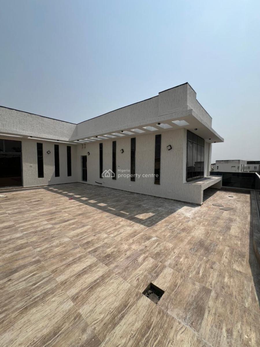 Massive 5bedroom Detached Home with Bq, Pool and Rooftop Terrace, Ajah, Lagos, Detached Duplex for Sale
