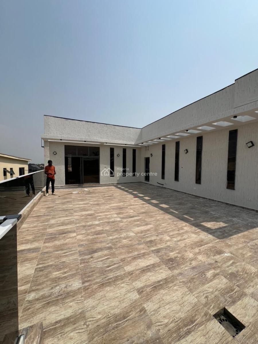Massive 5bedroom Detached Home with Bq, Pool and Rooftop Terrace, Ajah, Lagos, Detached Duplex for Sale