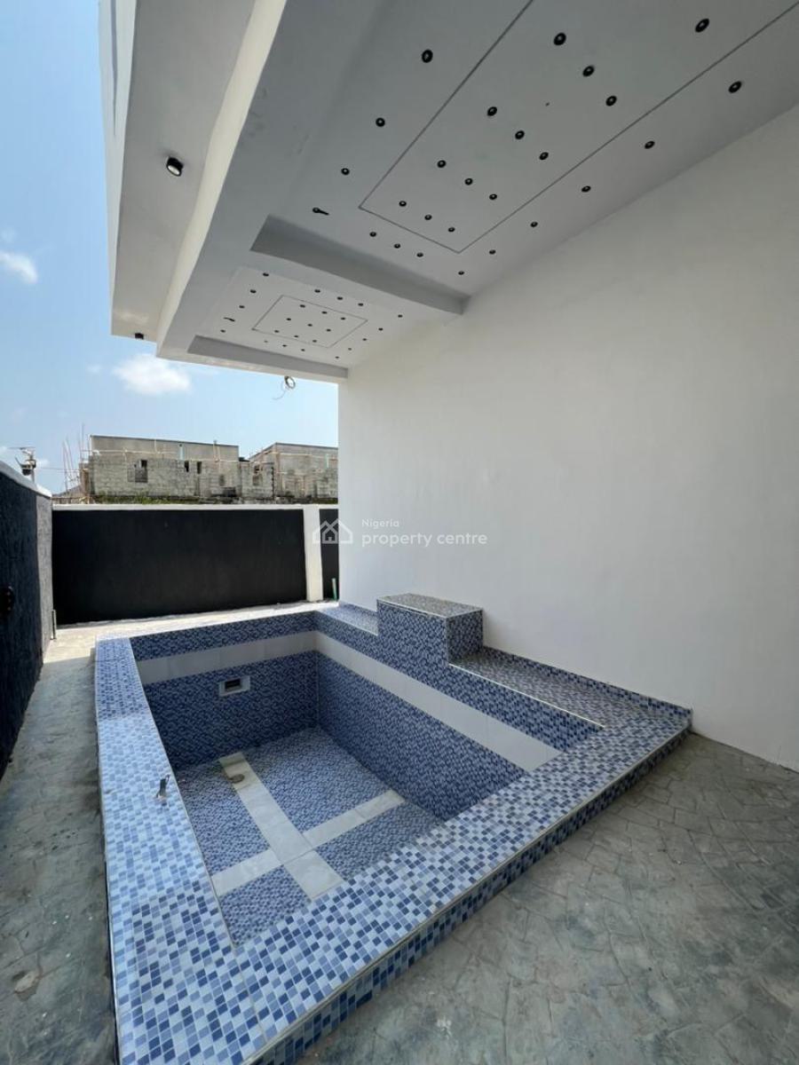 Exquisite 5bed Detached Duplex with Bq and Swimming Pool, Ajah, Lagos, Detached Duplex for Sale