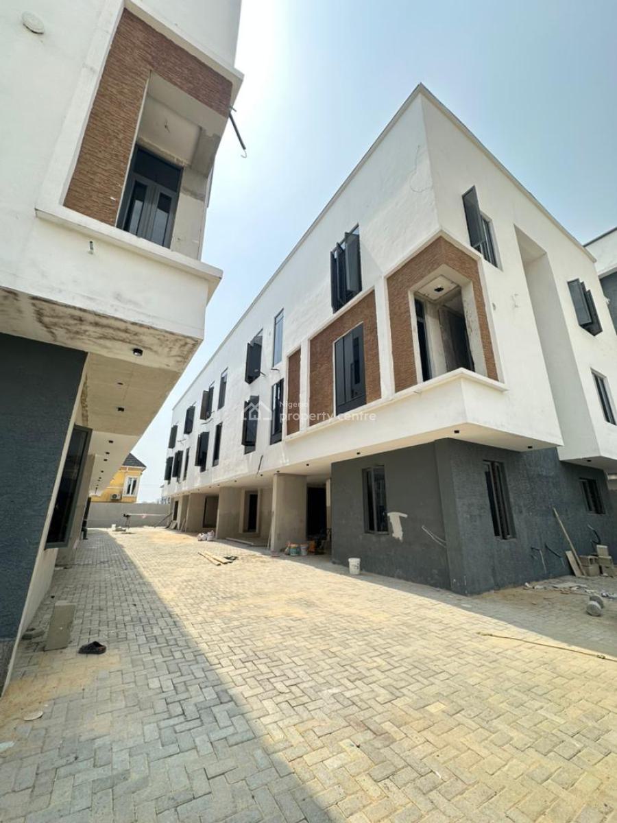 Astonishing 4 Bedroom Terrace Duplex with a Bq in a Serene Environment, Ikate, Lekki, Lagos, Terraced Duplex for Sale