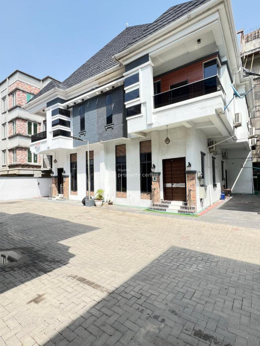 Well Built 4 Bedroom Semi Detached Duplex & Bq in a Serene Environment, Ikate, Lekki, Lagos, Semi-detached Duplex for Sale