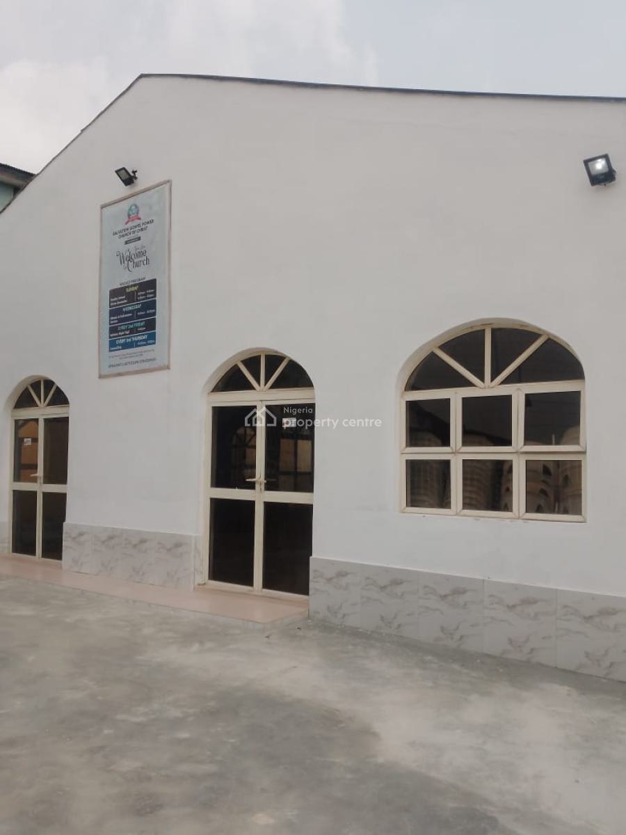 a Church Hall on a Plot of Land at Egbeda Lagos, Egbeda, Alimosho, Lagos, Church for Sale
