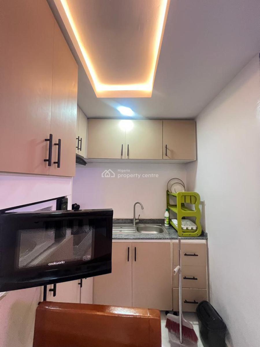 Tastefully Furnished Studio Apartment with 24/7 Light, Lounge & Pool, Lekki Phase 1, Lekki, Lagos, Flat / Apartment for Rent