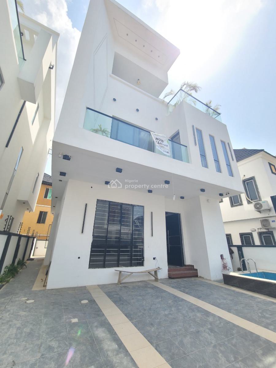 Brand New 5 Bedroom Detached Duplex with Swimming Pool & Cinema, Ikota Gra Estate, Ikota, Lekki, Lagos, Detached Duplex for Sale