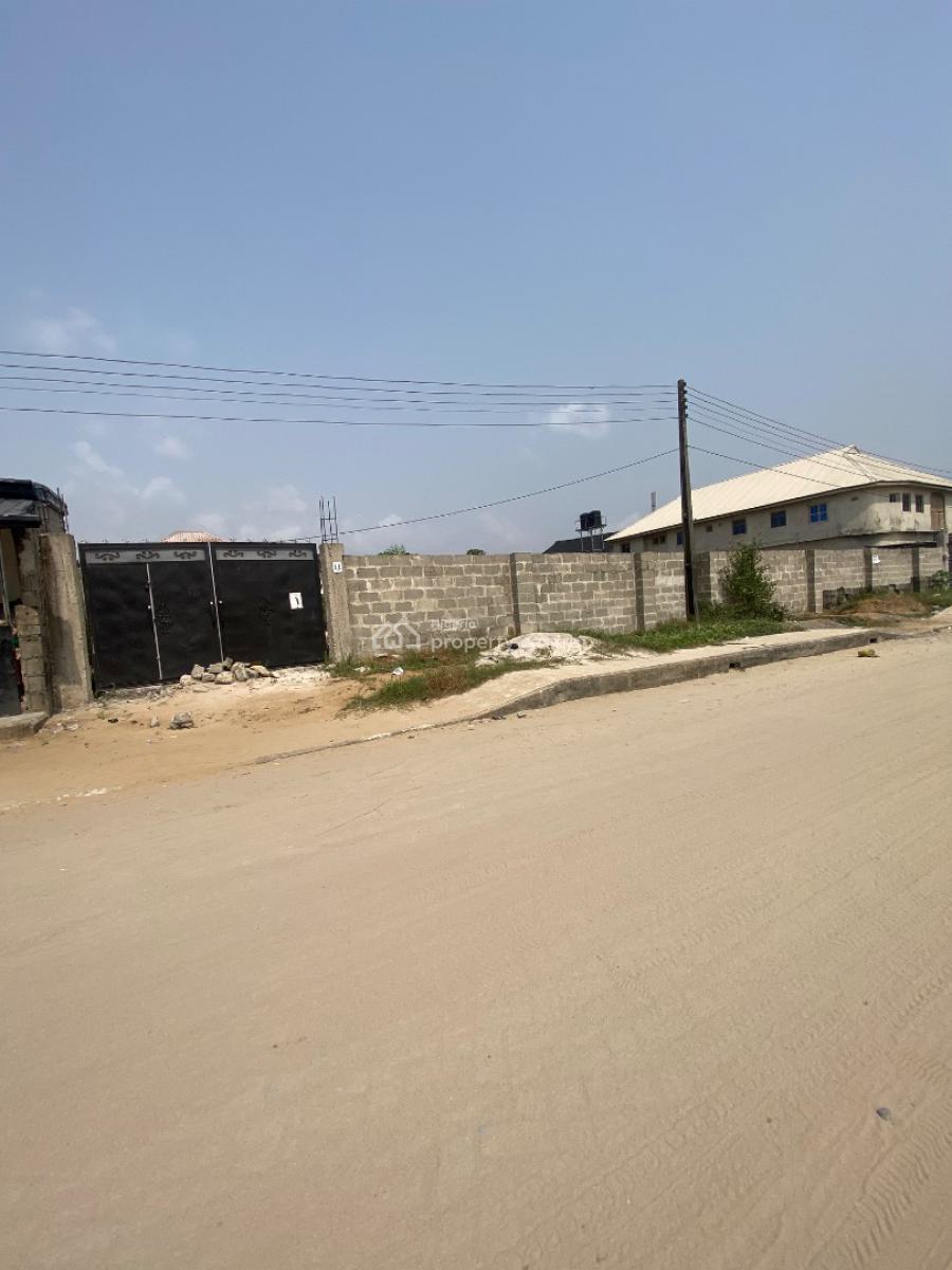 Fence Gated Full Plot, Elesekan Bogije Road Close to Lekki Epe Express Way, Bogije, Ibeju Lekki, Lagos, Commercial Land for Sale