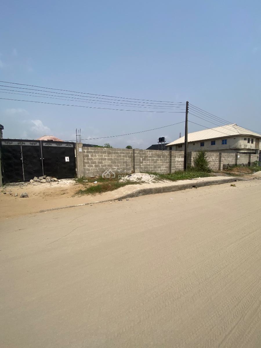 Fence Gated Full Plot, Elesekan Bogije Road Close to Lekki Epe Express Way, Bogije, Ibeju Lekki, Lagos, Commercial Land for Sale