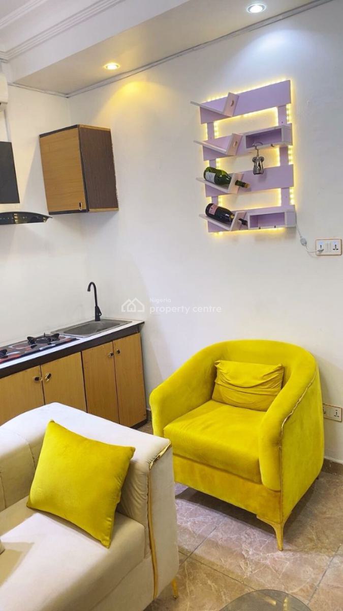 Beautifully Furnished One Bedroom Apartment with Glass Art Casing (bas, Osapa, Lekki, Lagos, House for Rent