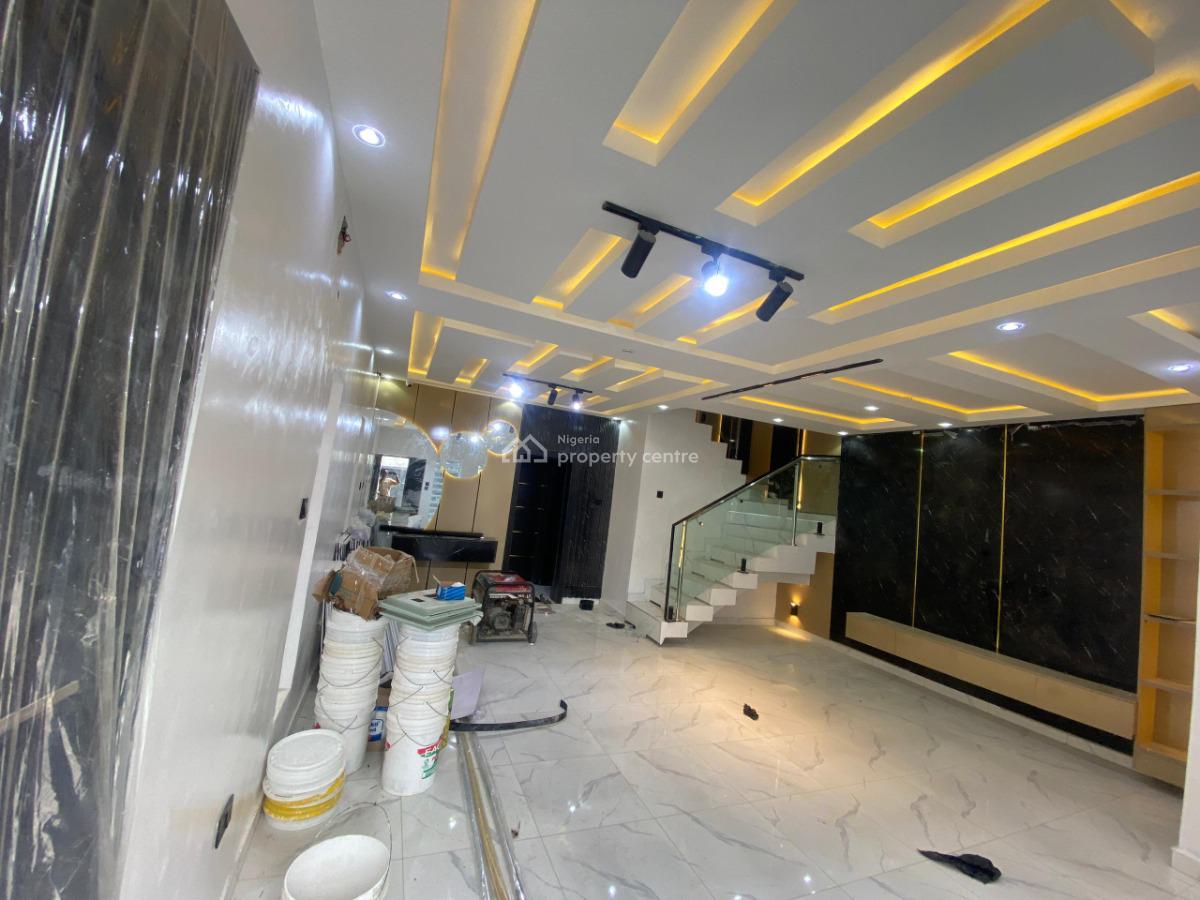 Newly Built 5 Bedroom Detached Duplex with 2 Bedroom Bq, Abule Egba, Agege, Lagos, Detached Duplex for Sale