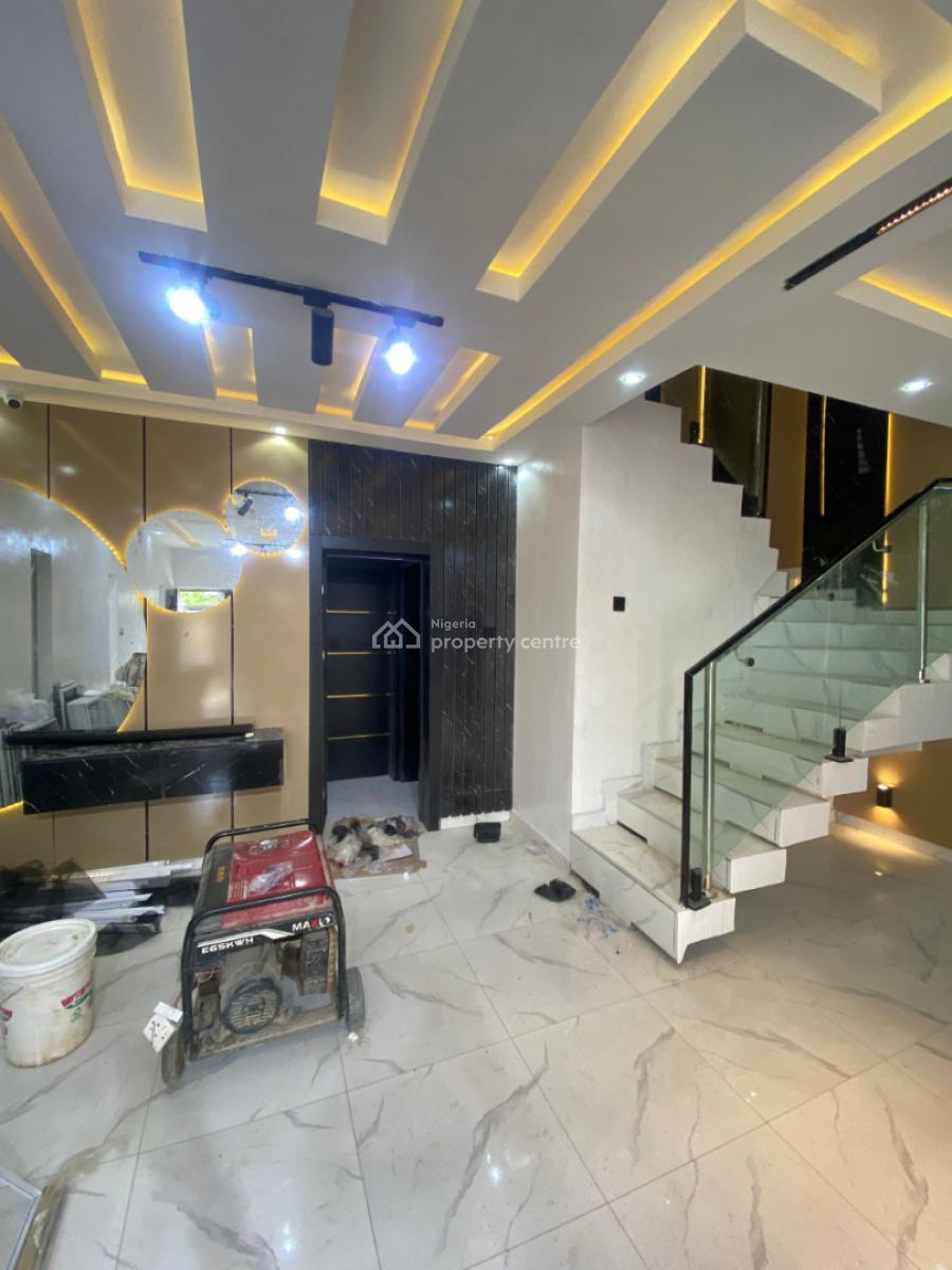 Newly Built 5 Bedroom Detached Duplex with 2 Bedroom Bq, Abule Egba, Agege, Lagos, Detached Duplex for Sale