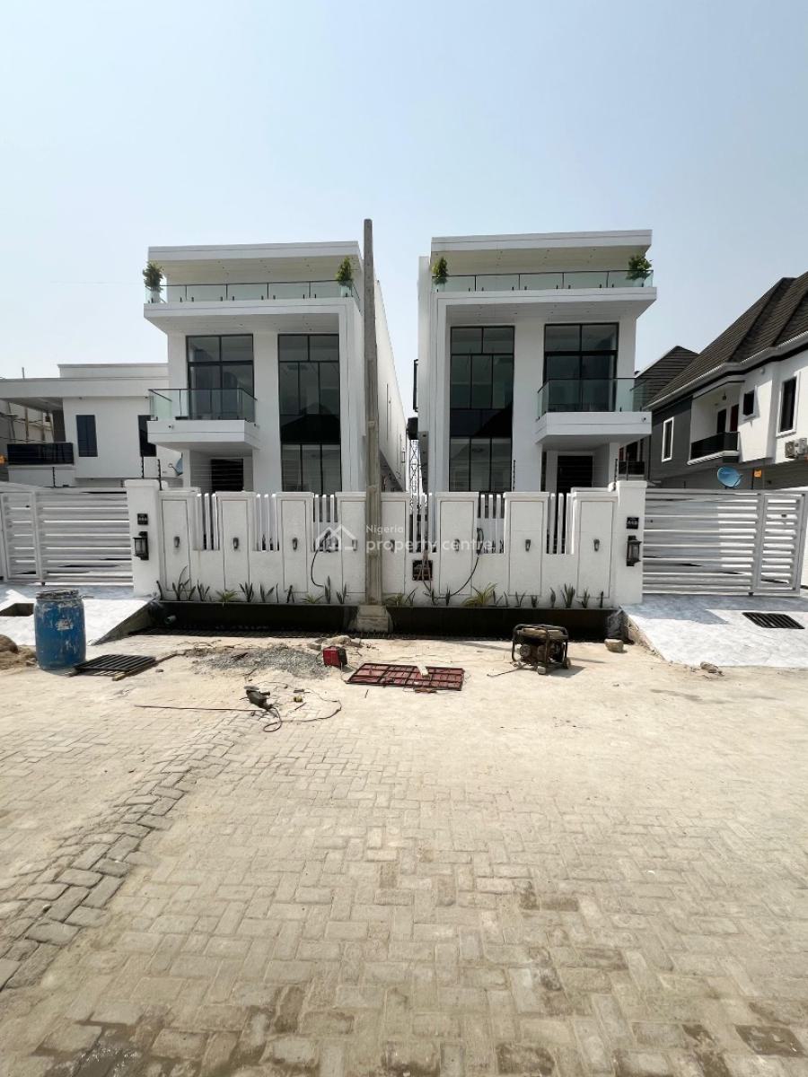 Contemporary 5 Bedroom Fully Detached Duplex, Sangotedo, Ajah, Lagos, Detached Duplex for Sale