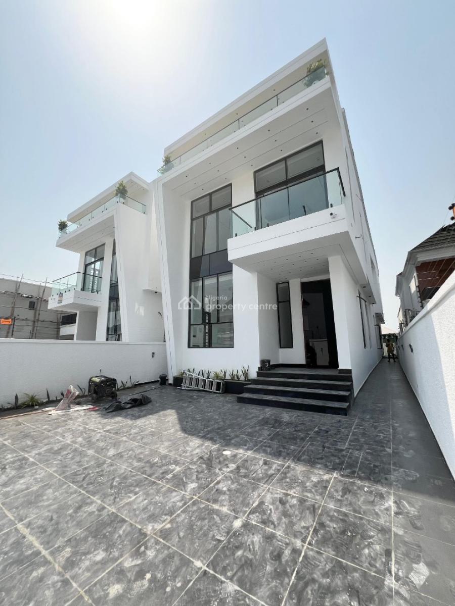 Contemporary 5 Bedroom Fully Detached Duplex, Sangotedo, Ajah, Lagos, Detached Duplex for Sale