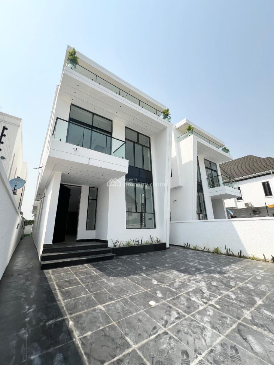 Contemporary 5 Bedroom Fully Detached Duplex, Sangotedo, Ajah, Lagos, Detached Duplex for Sale