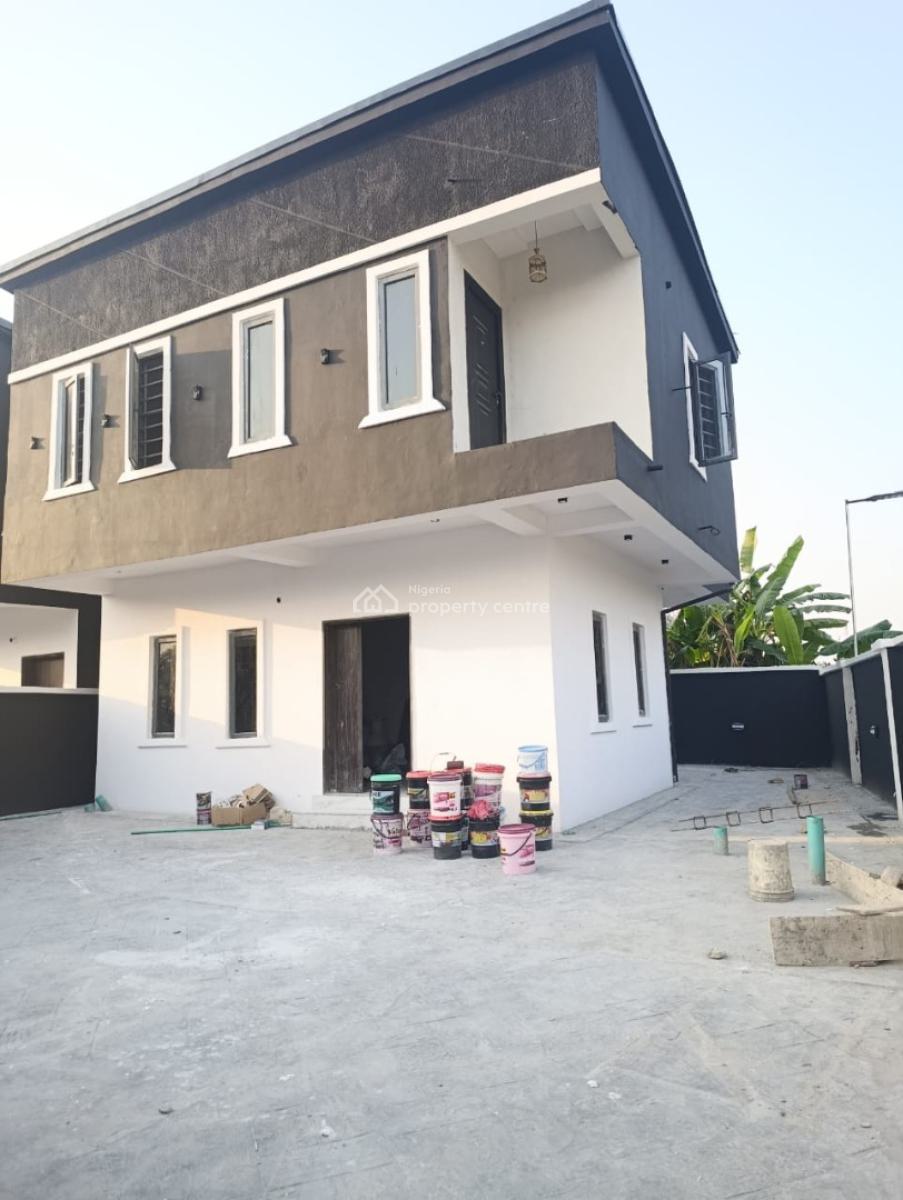 Self Serviced Three Bedroom Fully Detached Duplex, Oribanwa, Ibeju Lekki, Lagos, Detached Duplex for Sale