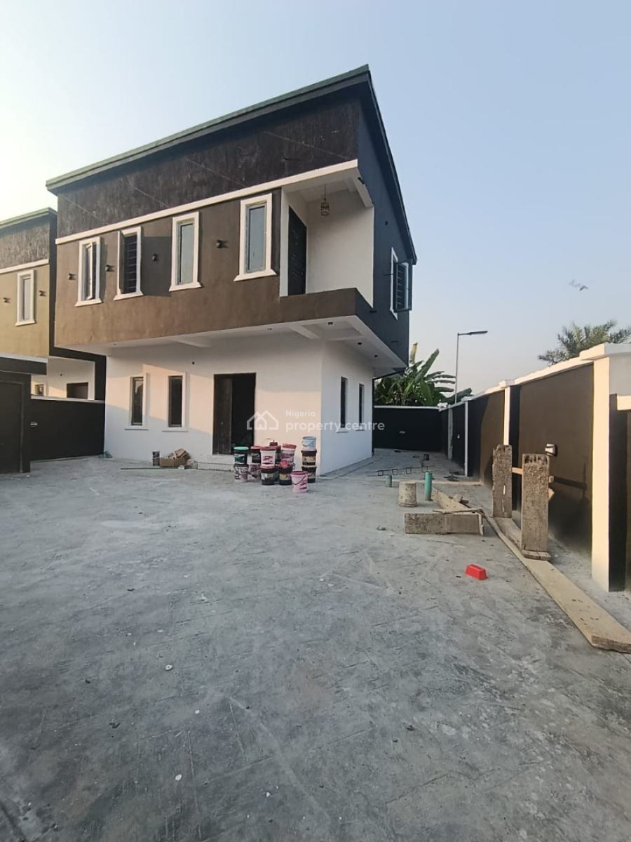 Self Serviced Three Bedroom Fully Detached Duplex, Oribanwa, Ibeju Lekki, Lagos, Detached Duplex for Sale