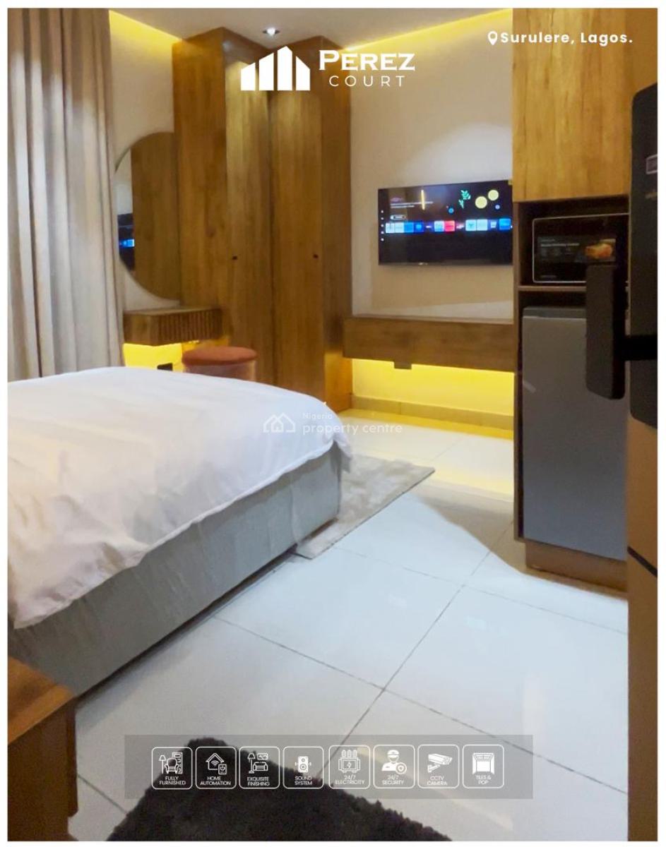 Perez Court Home Away From Home Comfort, Fully Furnished Studio Apartment, Surulere, Lagos, Flat / Apartment for Sale
