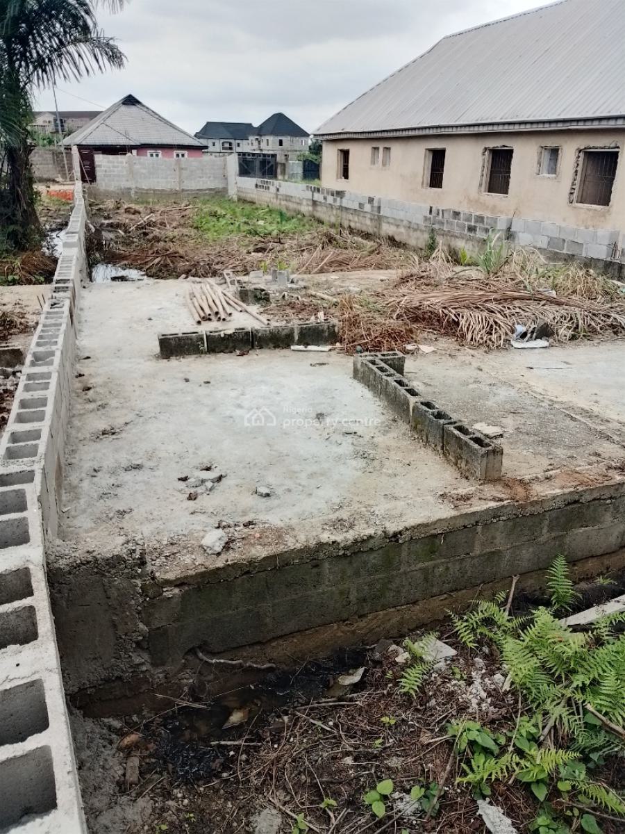 More Than Half Plot of Land with 2 Bedroom German Foundation, Isheri Olofin, Alimosho, Lagos, Residential Land for Sale