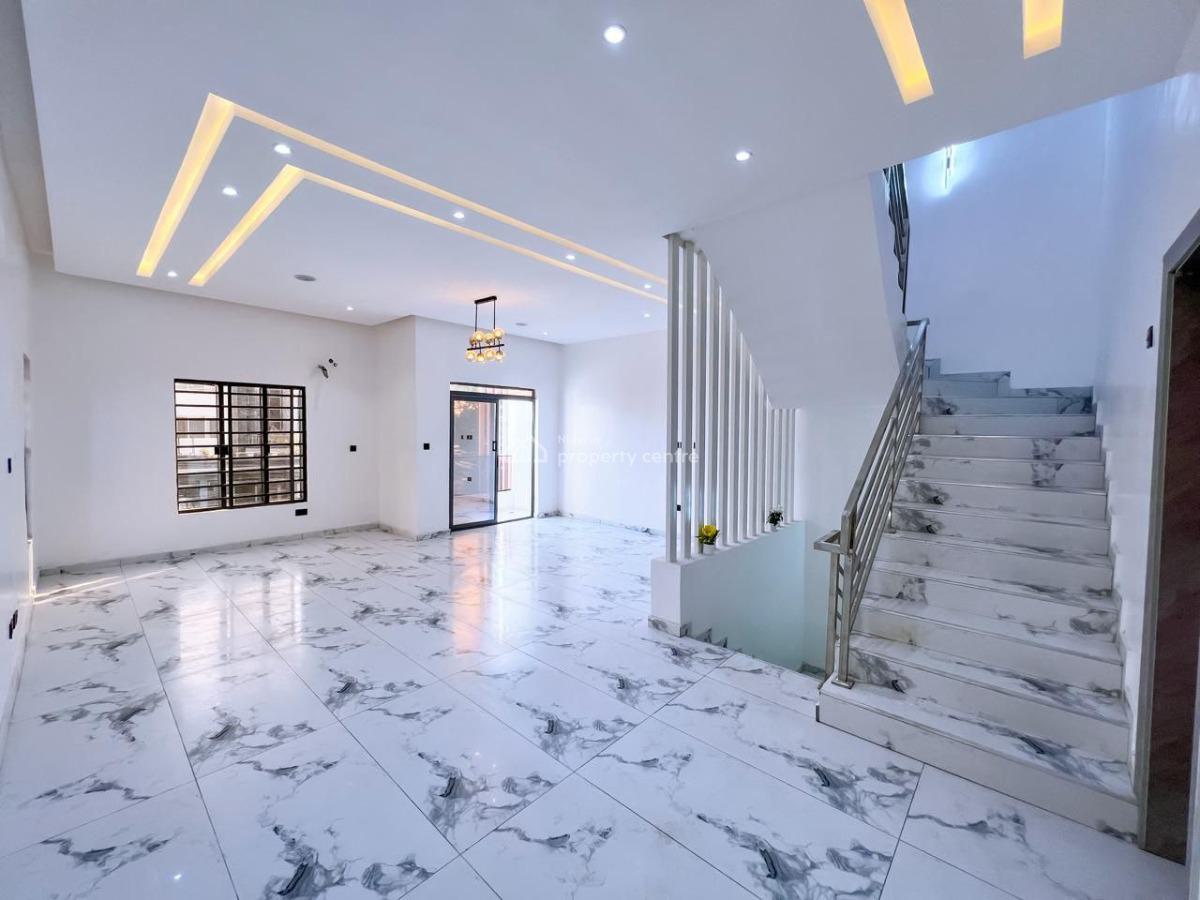 Luxury 4 Bedroom Semi Detached Terraces with Bq, Lekki Phase 1, Lekki, Lagos, Terraced Duplex for Sale