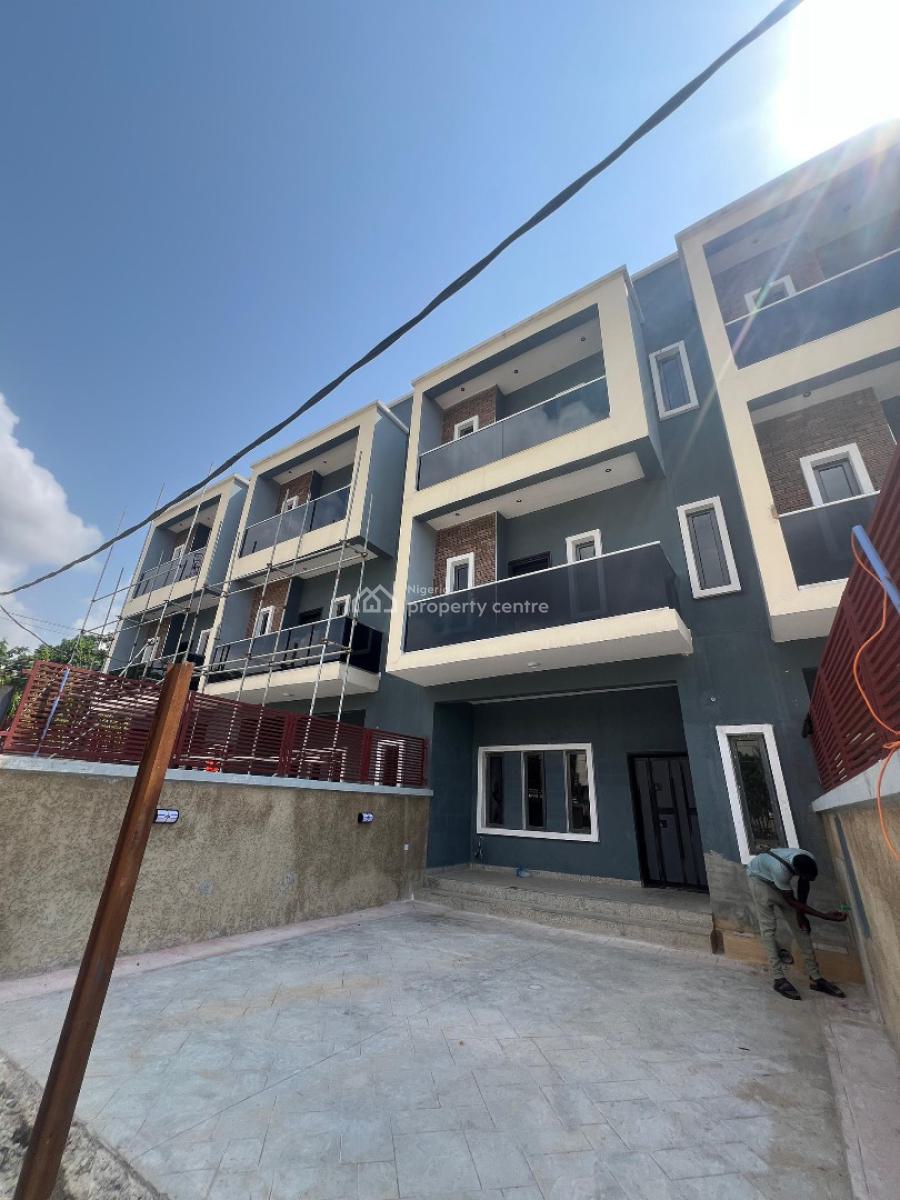 Opulently Built 4-bedroom Terrace Duplex with Bq in Adeniyi Jones, Adeniyi Jones, Ikeja, Lagos, Terraced Duplex for Sale