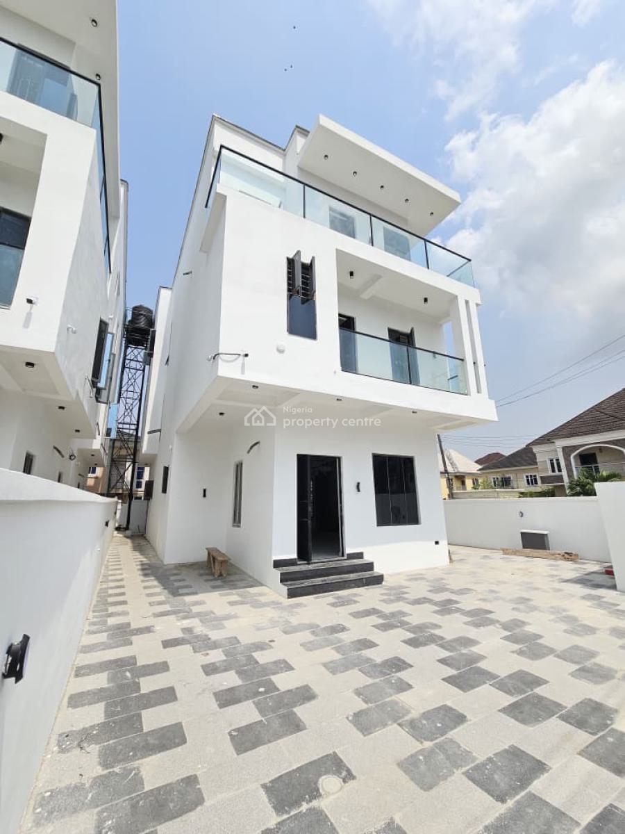 Exquisite Luxury 5bedroom Fully Detached Duplex with Bq & Pool, Ikota, Lekki, Lagos, Detached Duplex for Sale