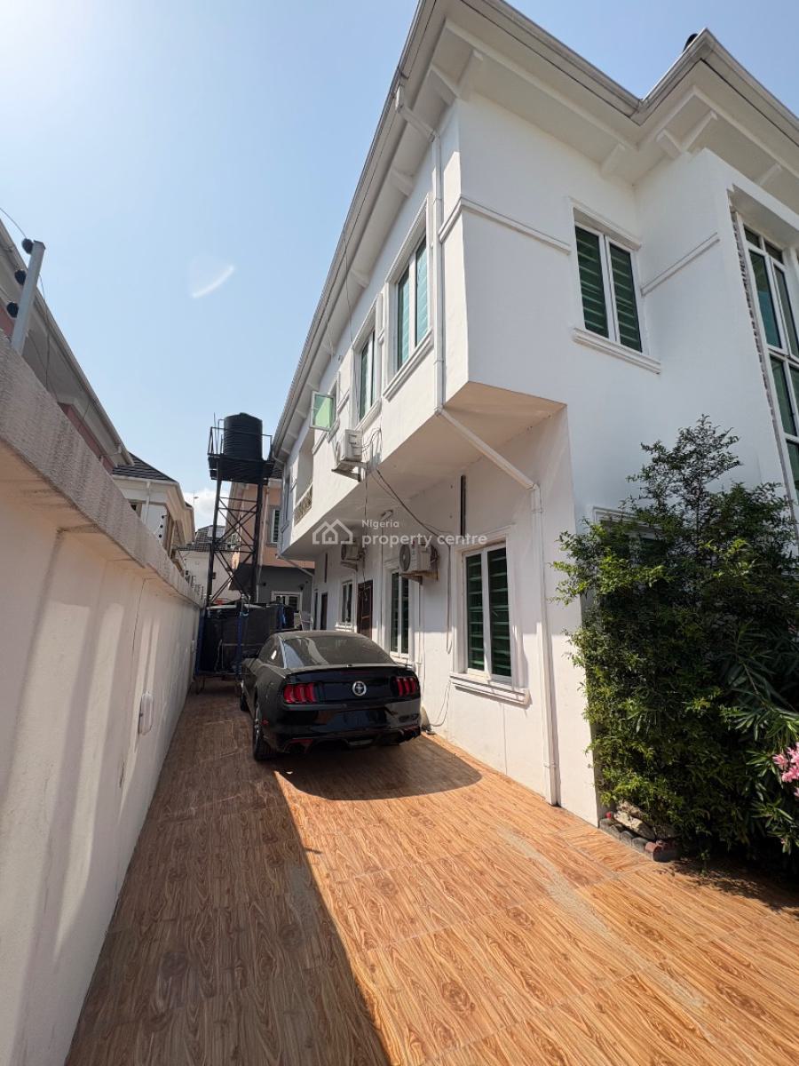 Furnished 5 Bedroom House, By Canal West, Osapa, Lekki, Lagos, Detached Duplex for Sale