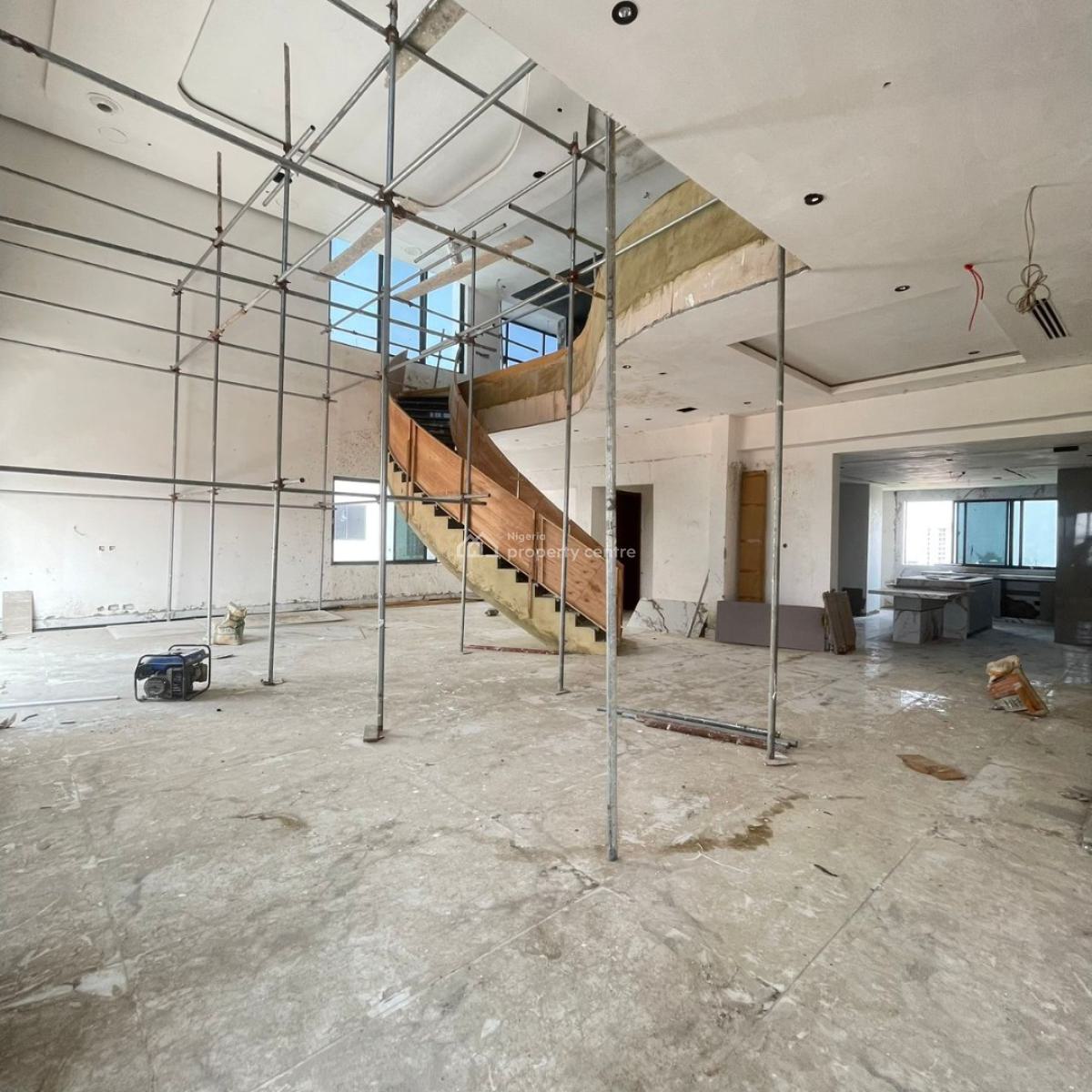 Spacious 4 Bedroom Maisonette Penthouse with Bq, Private Swimming Pool, Ikoyi, Lagos, House for Sale