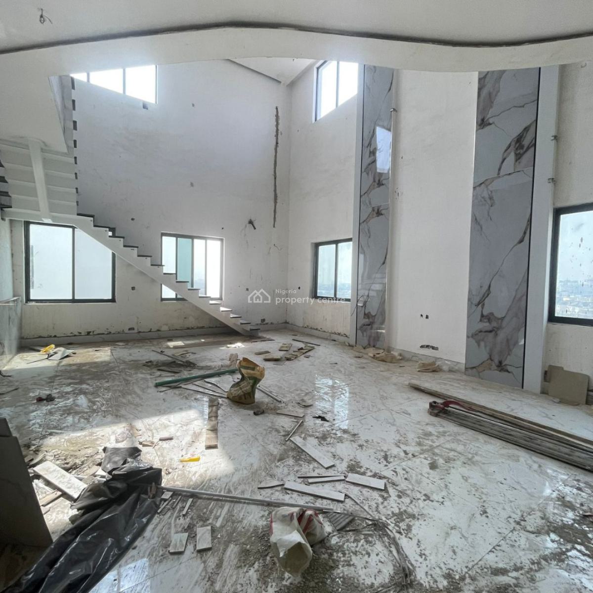 Spacious 4 Bedroom Maisonette Penthouse with Bq, Private Swimming Pool, Ikoyi, Lagos, House for Sale