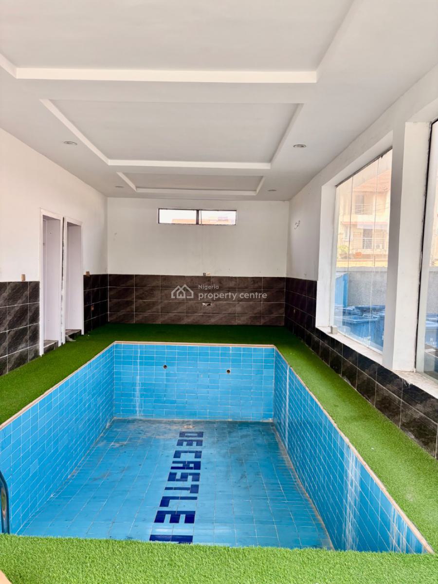 Sparkling New Secured 5 Bedroom Duplex with Swimming Pool and Gym, Orchid Road By The Coastal Highway, Lekki, Lagos, Terraced Duplex for Sale