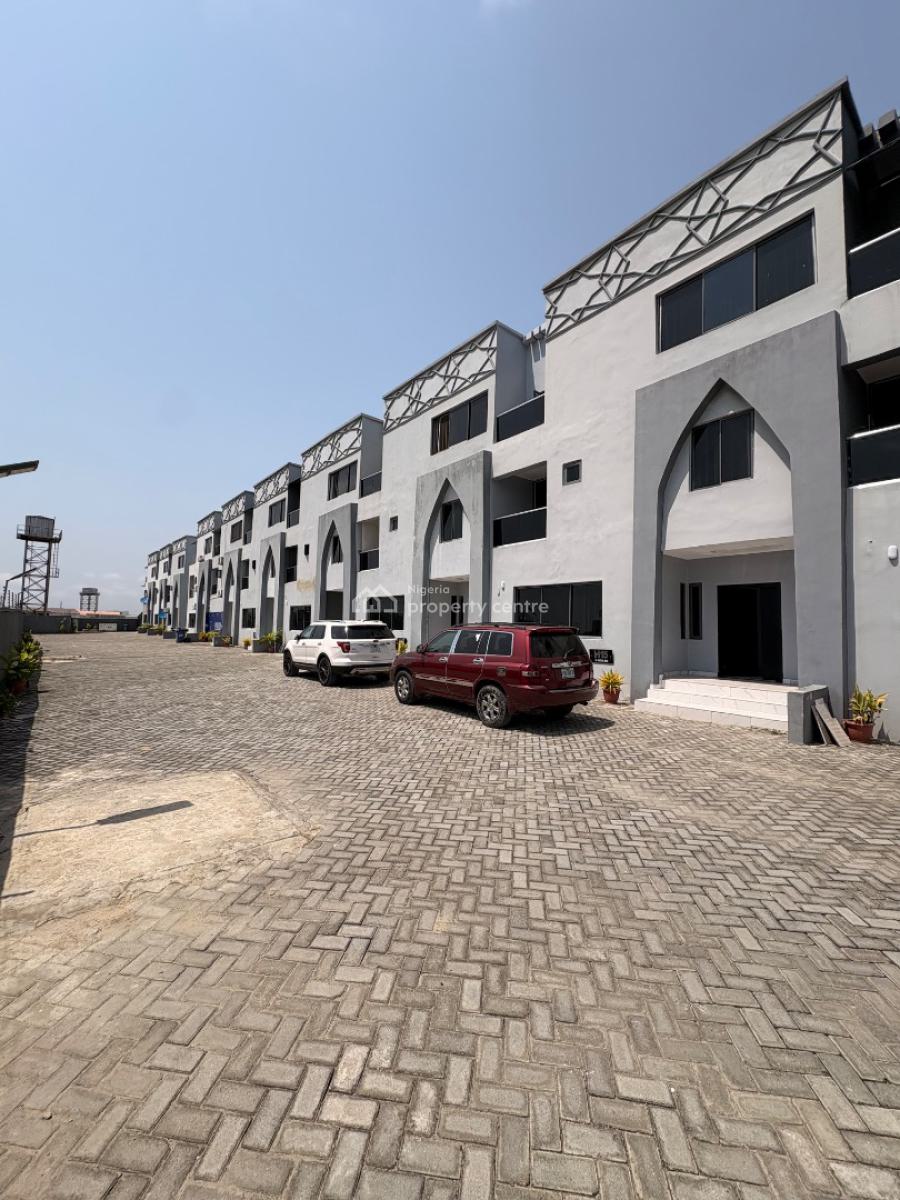 Sparkling New Secured 5 Bedroom Duplex with Swimming Pool and Gym, Orchid Road By The Coastal Highway, Lekki, Lagos, Terraced Duplex for Sale