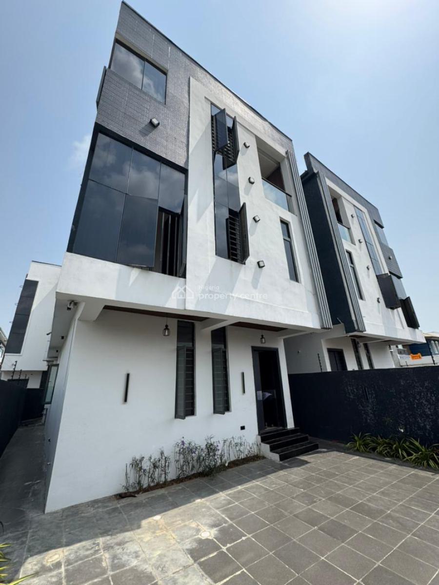 Brand New & Fully Serviced 5-bedroom Detached Duplex with a Room Bq., Lekki Phase 1, Lekki, Lagos, Detached Duplex for Rent