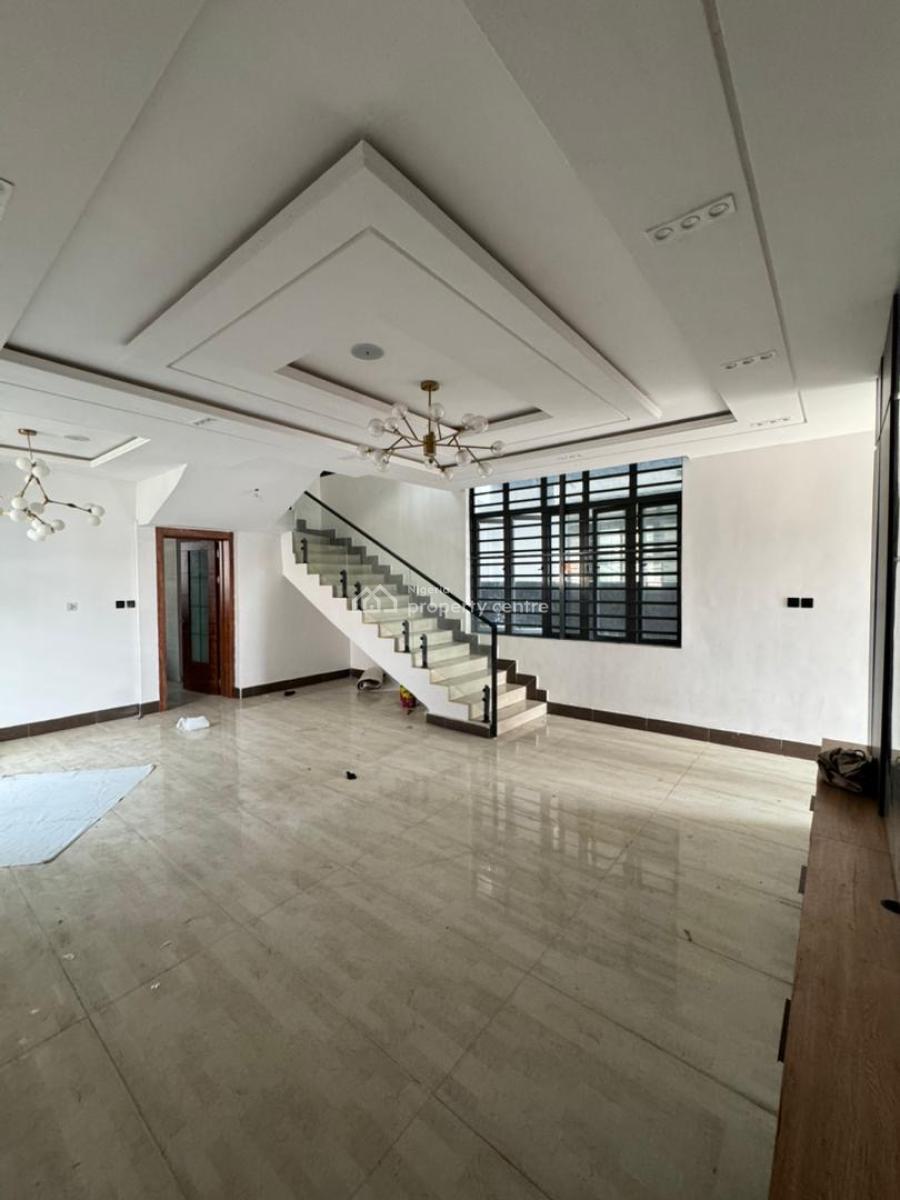 Brand New & Fully Serviced 5-bedroom Detached Duplex with a Room Bq., Lekki Phase 1, Lekki, Lagos, Detached Duplex for Rent