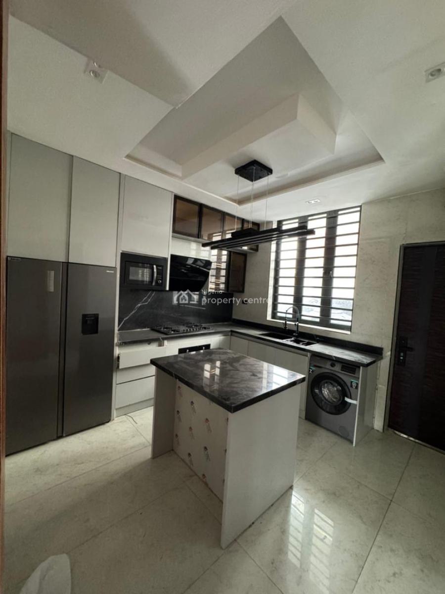 Brand New & Fully Serviced 5-bedroom Detached Duplex with a Room Bq., Lekki Phase 1, Lekki, Lagos, Detached Duplex for Rent