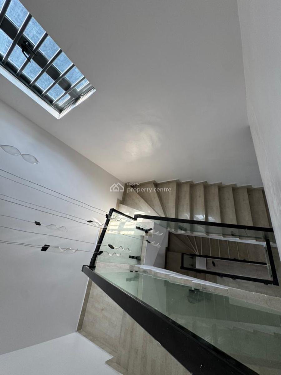 Brand New & Fully Serviced 5-bedroom Detached Duplex with a Room Bq., Lekki Phase 1, Lekki, Lagos, Detached Duplex for Rent