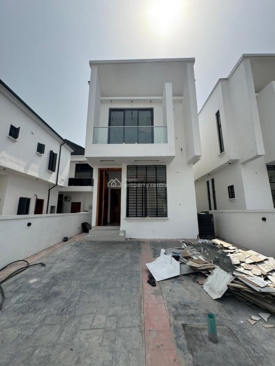 2 Units of Brand New 4 Bedroom Semi-detached Duplexes with a Room Bq, Osapa Lekki, Osapa, Lekki, Lagos, Detached Duplex for Sale