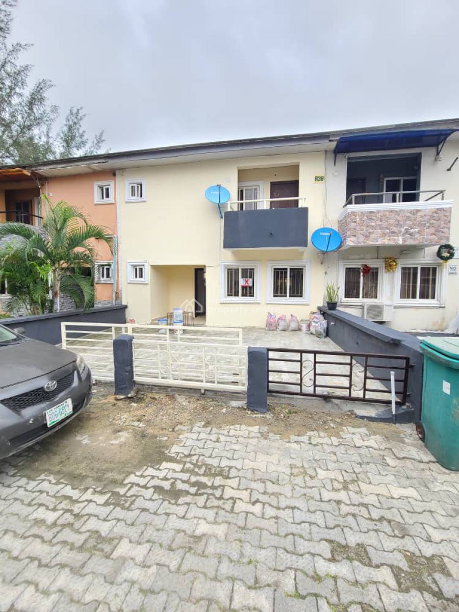 Nice 3 Bedroom Terrace Duplex, Megamound Estate Off Lekki County Homes, Ikota, Lekki, Lagos, Terraced Duplex for Rent