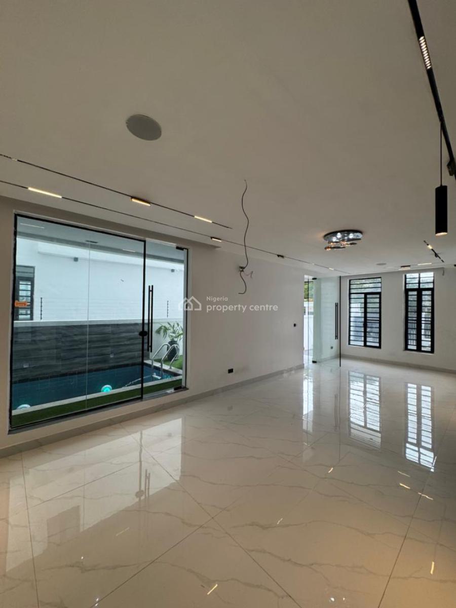 Brand New 5-bedroom Detached Duplex with a Room Bq, Swimming Pool, Cin, Lekki, Lekki Phase 1, Lekki, Lagos, Detached Duplex for Sale