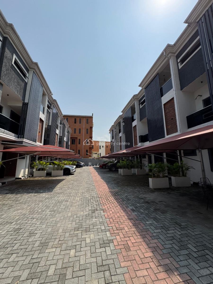 4 Bedroom Terrace Duplexes with a Room Bq, Ikate Lekki, Ikate, Lekki, Lagos, Terraced Duplex for Sale